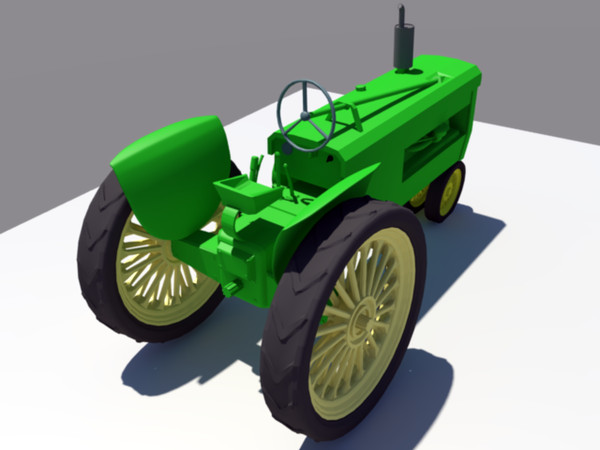 3ds max john tractor - tractor19.max by Animation Anchor Line