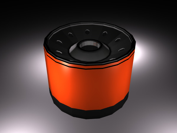 3d model oil filter - oil filter.max by Animation Anchor Line