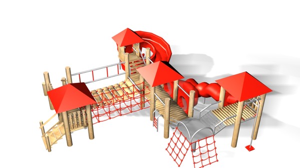 3d max jungle gym - jungle gym.max by wired07