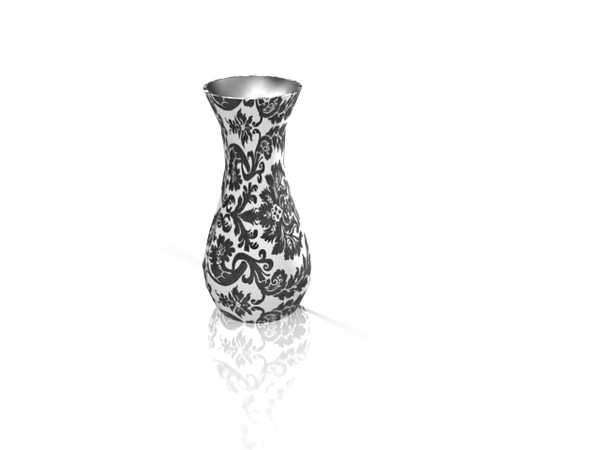 china porcelain 3ds - vazo.max by erkin harmanli