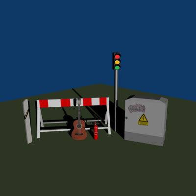 misc guitar roadblock x free - Misc. models... by Gladius.s