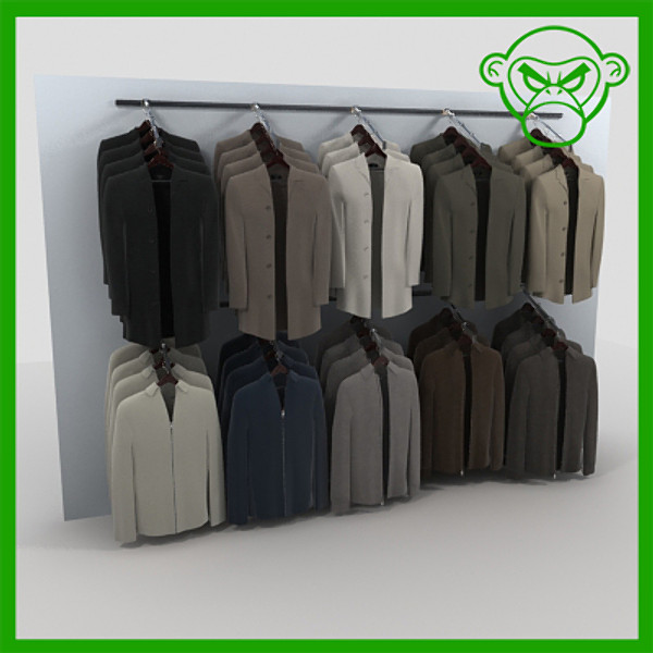 3d jackets model - jackets by monkeyodoom