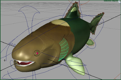 dunkleosteus prehistoric fish 3d ma - Dunkleosteus.ma by millmanorama