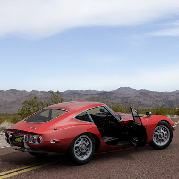3d toyota 2000gt - Toyota 2000GT by Masa Narita