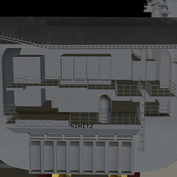 cvn-68 nimitz 3d max - Nimitz & F18E by earth art