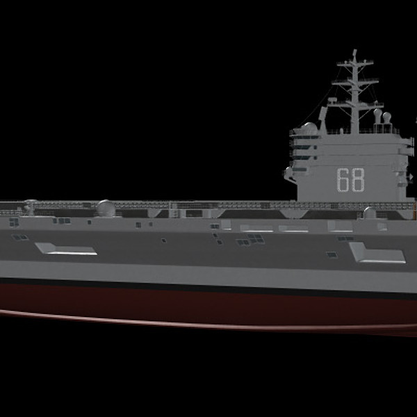cvn-68 nimitz 3d max - Nimitz & F18E by earth art