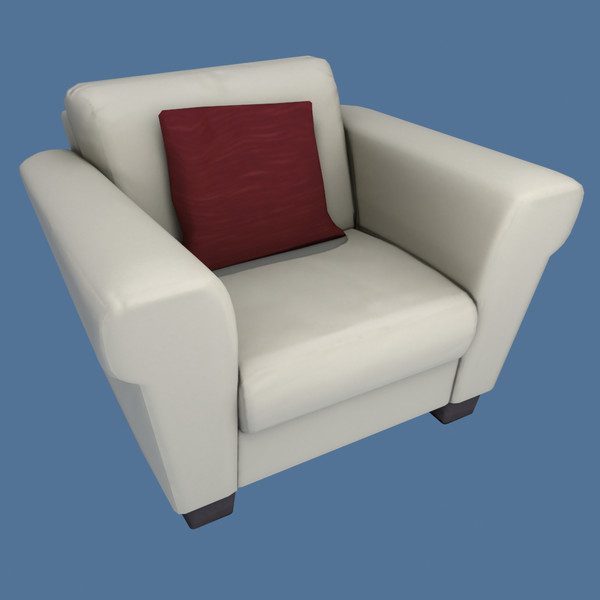 3d armchair real-time - Chair.zip by reppepillihc