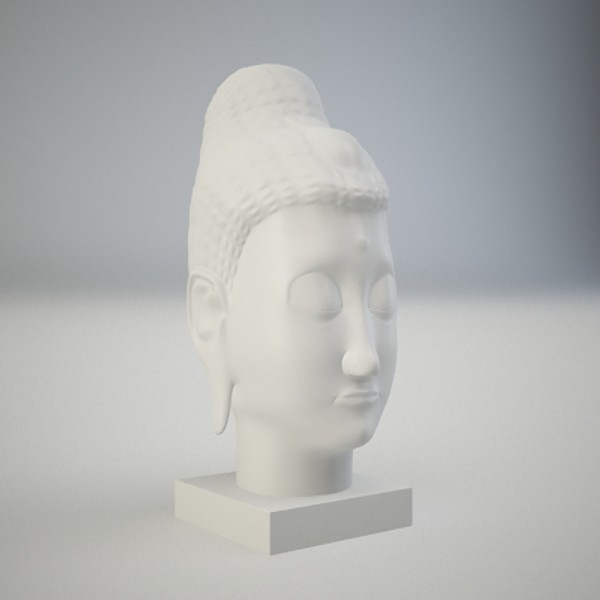 buddhas sculpture 3d model - Buddha... by romarender