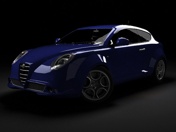 3d model alfa mito - Alfa Mito by fabelar