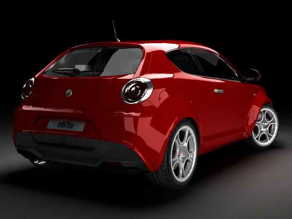 3d model alfa mito - Alfa Mito by fabelar