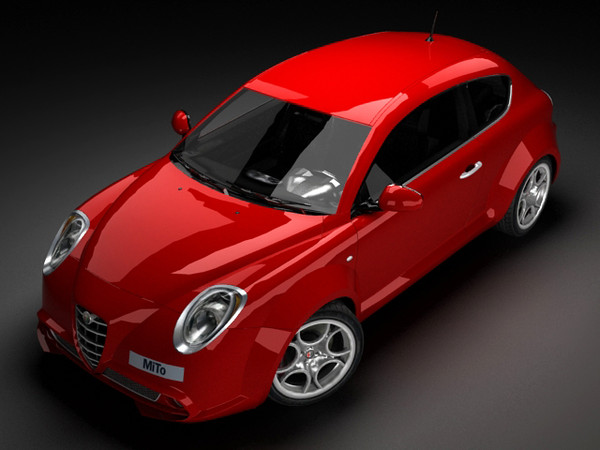 3d model alfa mito - Alfa Mito by fabelar