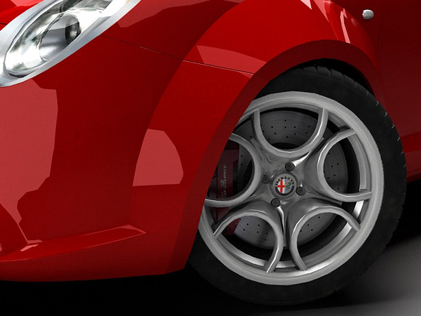 3d model alfa mito - Alfa Mito by fabelar