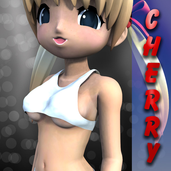 poser morphs 3d pz3 - Cherry, NearMe Morphs and Texture by Darkseal