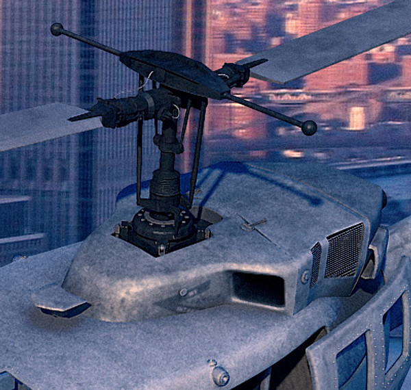 3d helicopter iroquois huey model - UH1N Iroquois(huey) by earth art