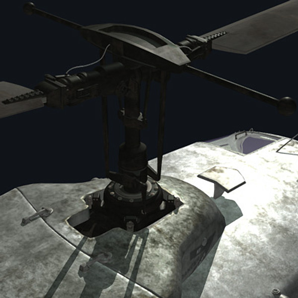 3d helicopter iroquois huey model - UH1N Iroquois(huey) by earth art
