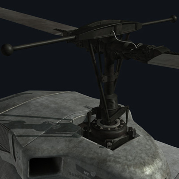 3d helicopter iroquois huey model - UH1N Iroquois(huey) by earth art