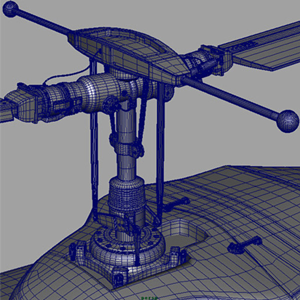 3d helicopter iroquois huey model - UH1N Iroquois(huey) by earth art