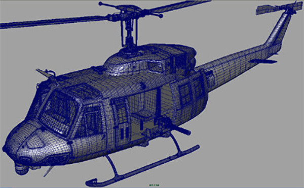 helicopter iroquois huey max - UH1N Iroquois (huey) by earth art
