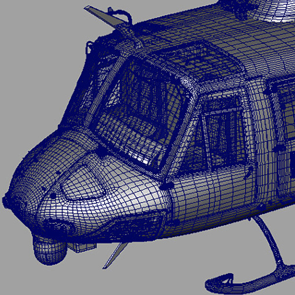 helicopter iroquois huey max - UH1N Iroquois (huey) by earth art