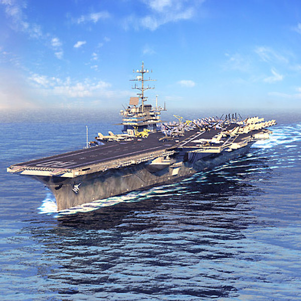 3d forrestal supercarrier uss model - CV60_Sara.zip by ptstudio