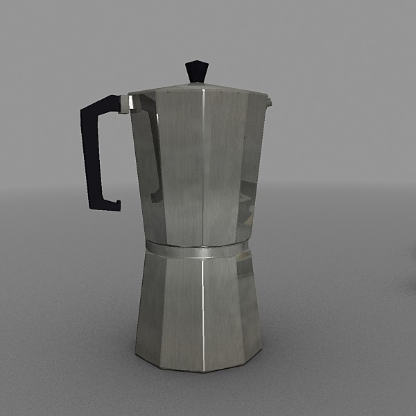 coffee pot 3d model - coffee.zip by krysto