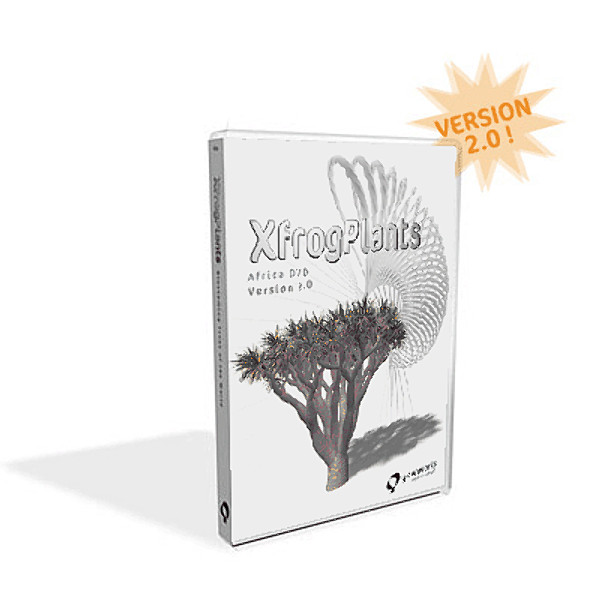 trees plants africa dvd 3d model - XfrogPlants Africa DVD by xfrog