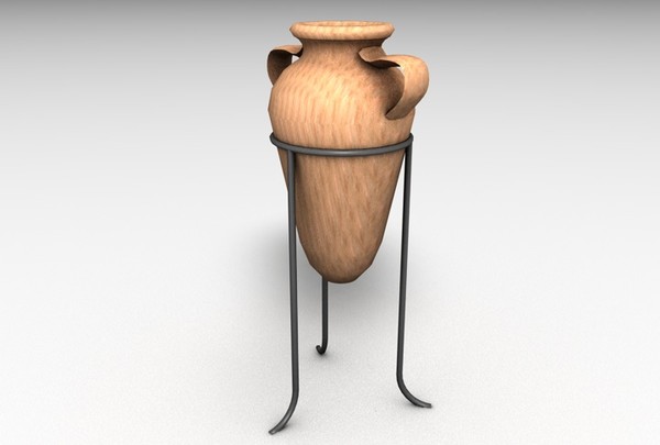 3ds clay vase - Clay Vase by MattTrout