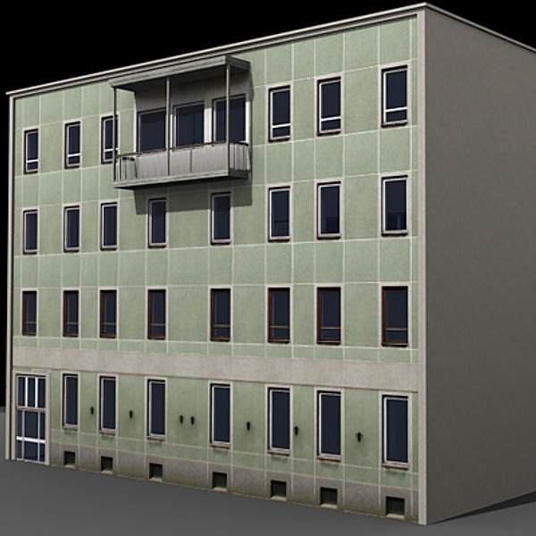 office school building 3d max - house11.zip by aristarch