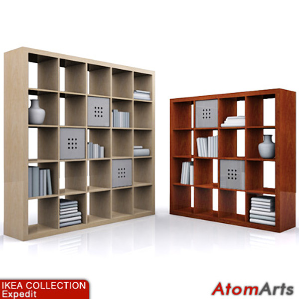 storage furniture ikea expedit dxf - IKEA Expedit Furniture by Atom Arts