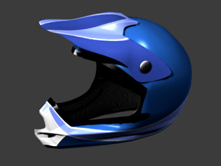 arai helmet 3d model - Motocross.max by lethal3d