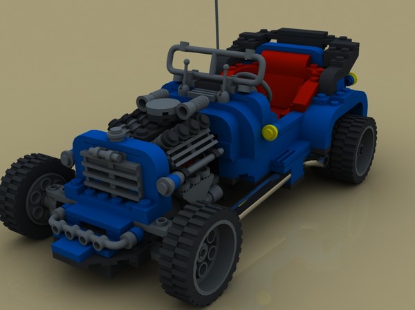 3d hot road lego - HOT-ROAD.max by tomtom73