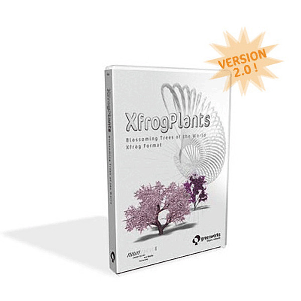3ds max blossoming trees dvd plant - XfrogPlants Blossoming Trees of the World DVD by xfrog