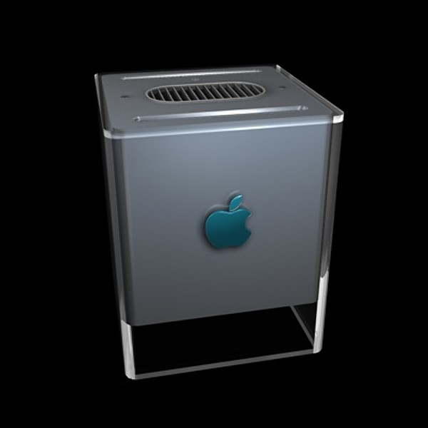 3d model of deconstructing product design - Power Mac G4 Cube (2000) by Apple by Stuff Creators