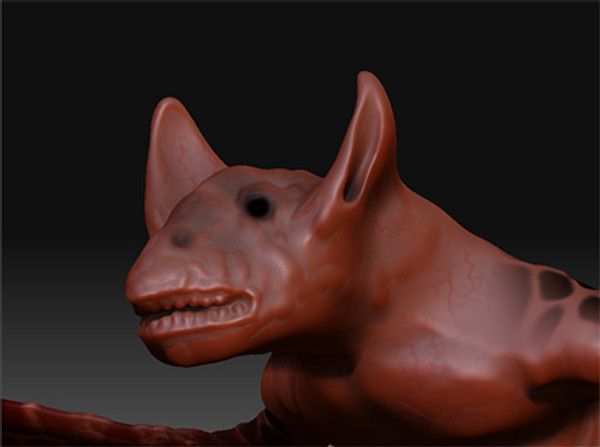 3d creature bat - parts bat.part1.rar by AStas