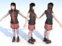 character female 01 3d c4d