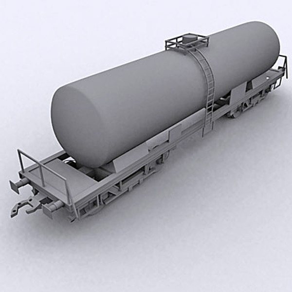 tanker wagon 3ds - Tanker Wagon by QLEE