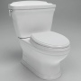 toto carrollton toilet cst774s 3d model