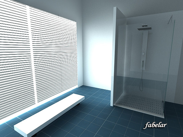 3d castagnari shower tama model - Castagnari Shower Tama by fabelar