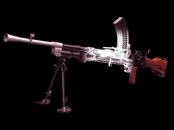 3dsmax 303 bren mk 1 - 303 BREN MK 1 MACHINEGUN by yama25m