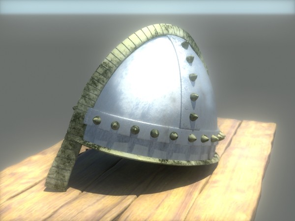 medieval helmet max - Helmet by SuIXo