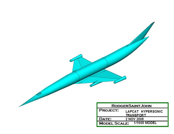 3ds max propulsion lapcat - LAPCAT.sat or ,skp or .stl by RodgerSaintJohn