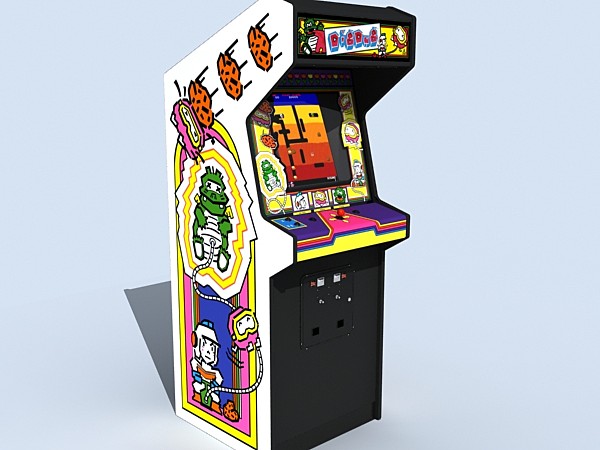 3d dig dug arcade - dig dug arcade by monkeyodoom