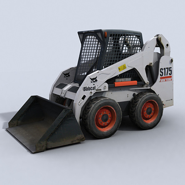 3d model bobcat skidsteer 2 - SkidSteer 2 by papillon