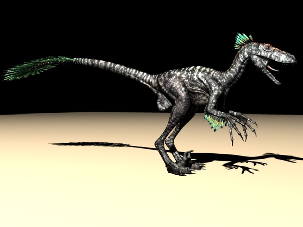 raptor dinosaur lwo - Raptor_Model.zip by 3dCreatures