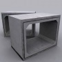 maya concrete construction block