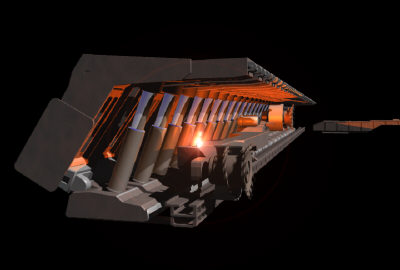 longwall miners 3d model - LongWall Miner... by Infinite3dfx