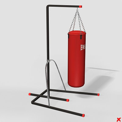3d model bag heavy - Heavy bag002_max.ZIP by Fworx