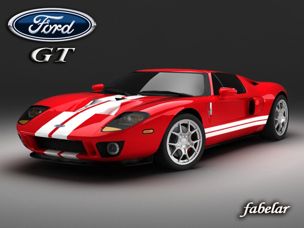 car vehicle sport 3d model - GT by fabelar