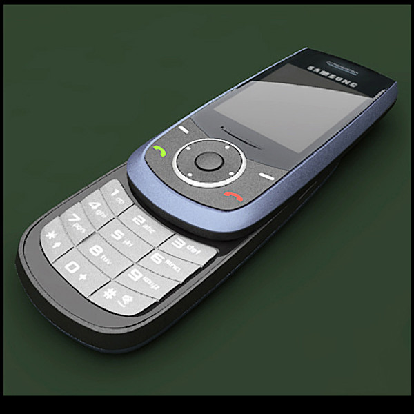 3d samsung m600 cellphone - Samsung M600 by vankata