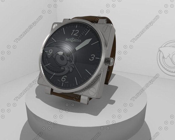 3d max swiss bell ross br - Bell & Ross BR 01-92 by Irlin10
